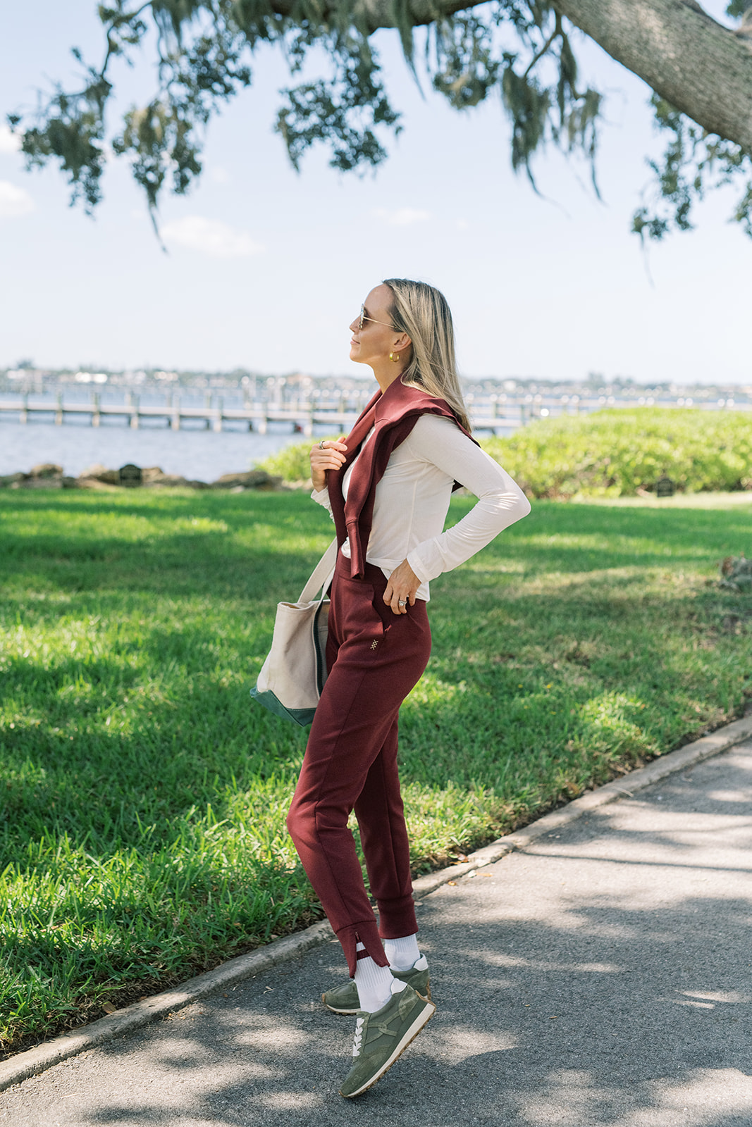 Rhone burgundy set, matching burgundy set, burgundy joggers