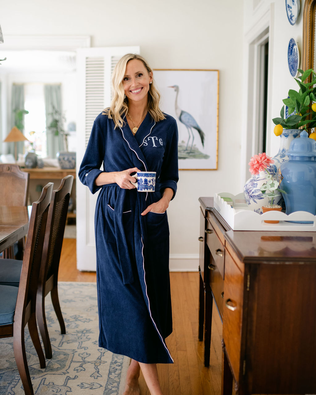 hibernation for January favorites in a weezie Terry cloth robe