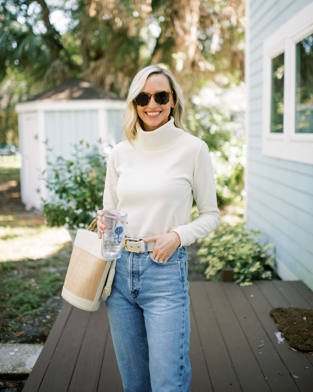 Dudley Stephens review, Dudley Stephens cream terry fleece turtleneck