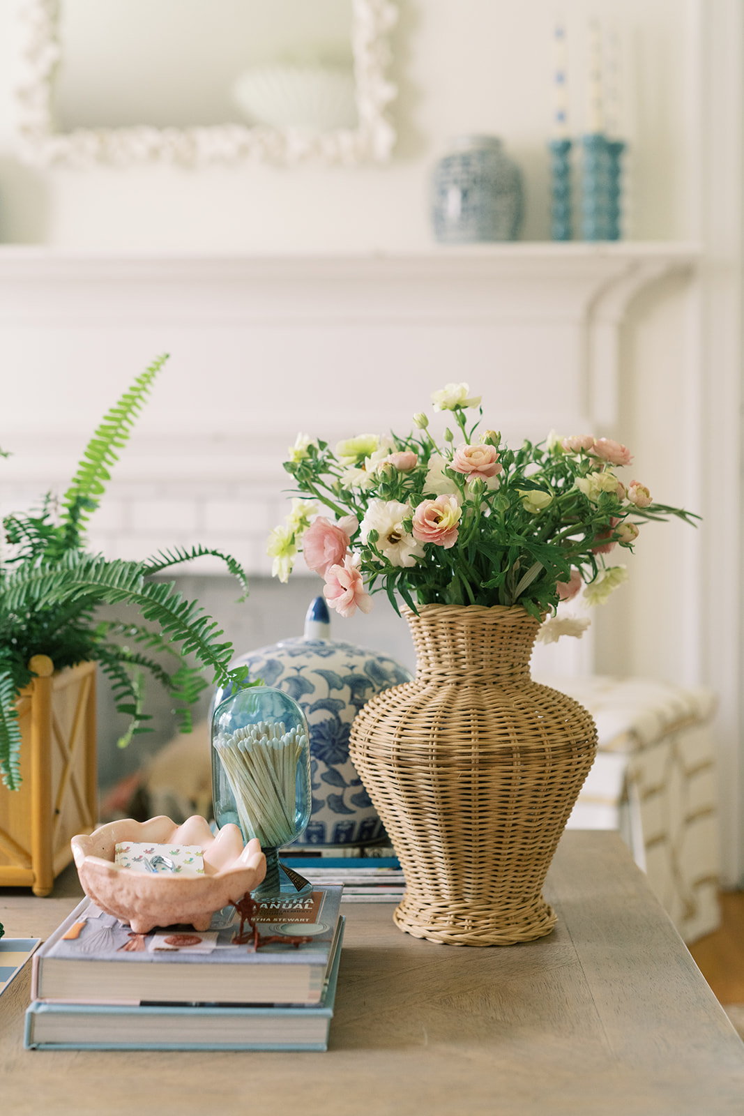 how to decorate with books, tips for decorating with books, best coffee table books, pretty coffee table books