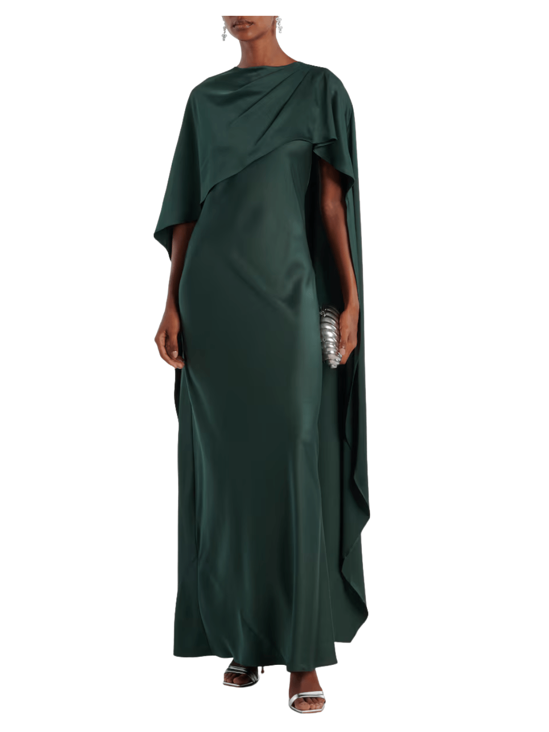emerald green maxi dress, emerald green black tie dress, emerald green fall wedding guest dress