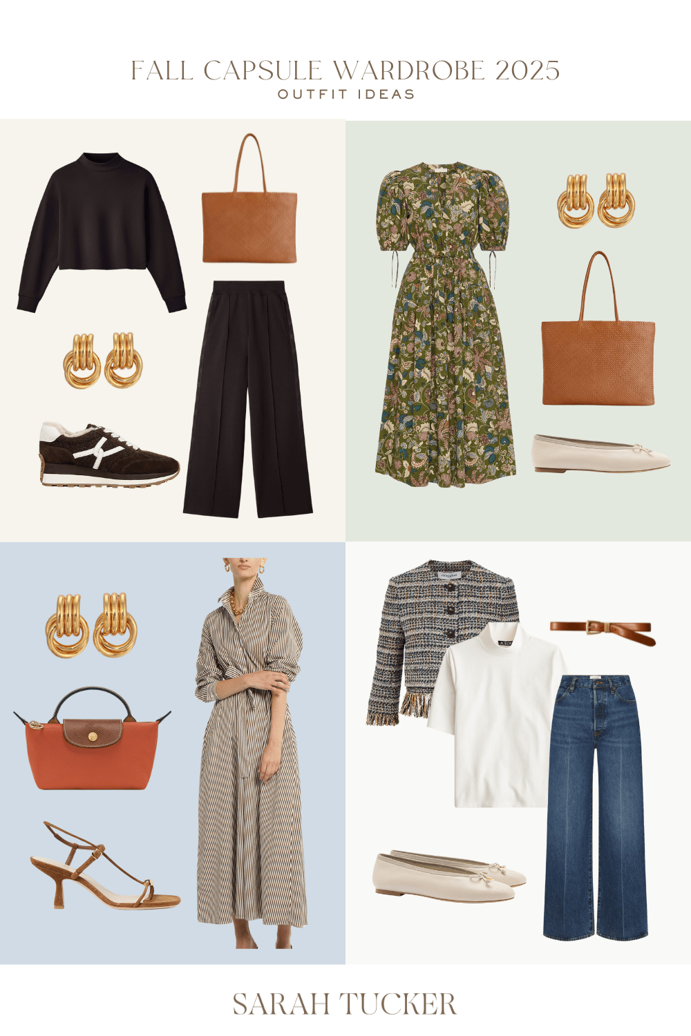 fall capsule wardrobe outfit ideas 2025, fall capsule wardrobe outfits