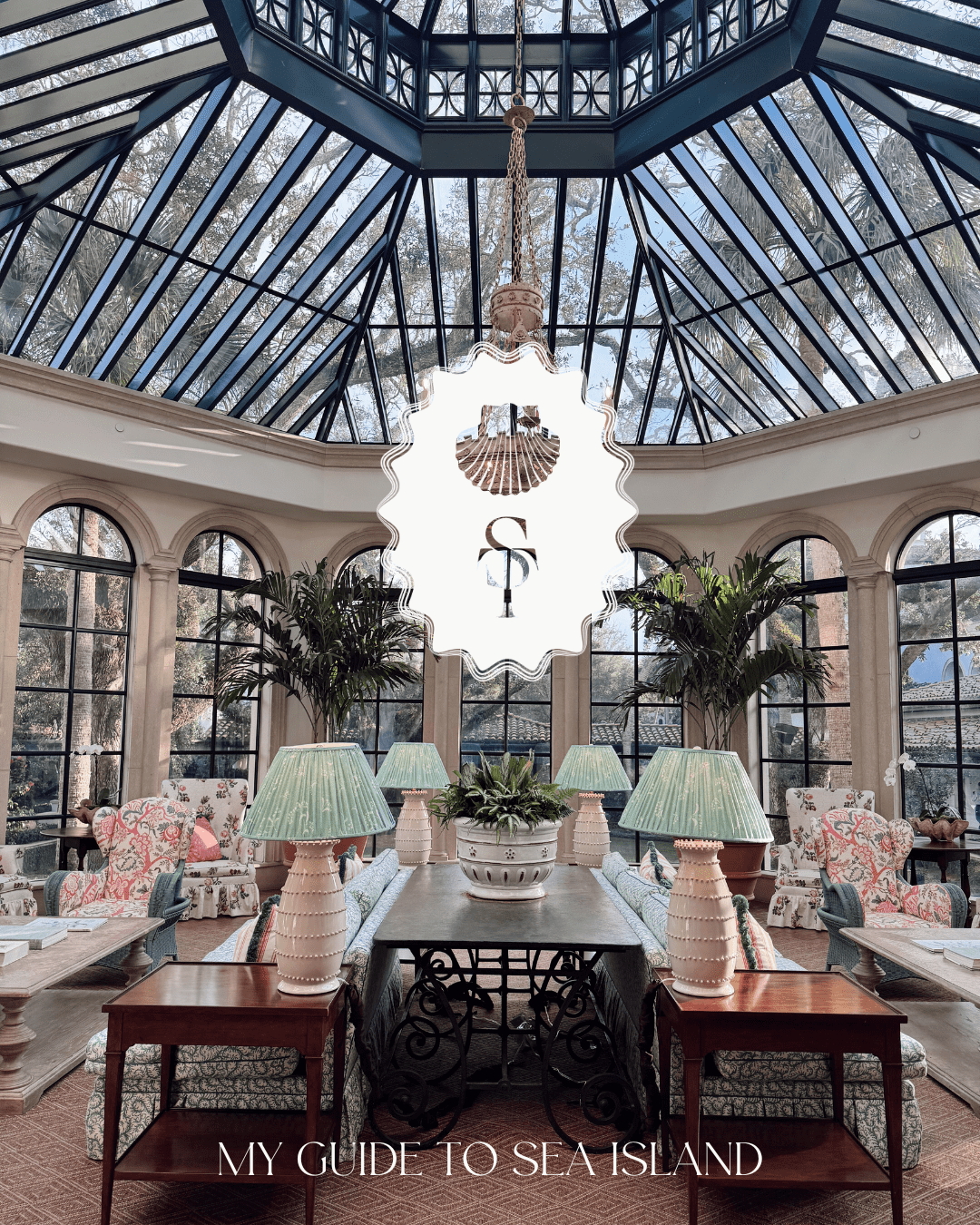 Sea island Georgia in the winter