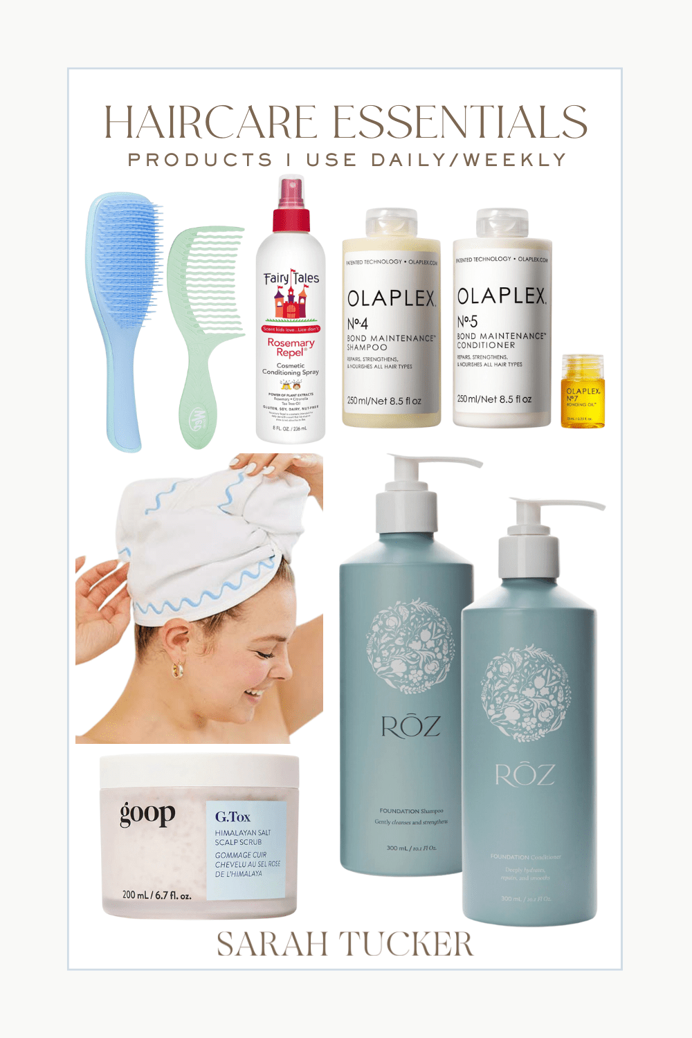 daily haircare essentials, haircare for mid-life women, best haircare products