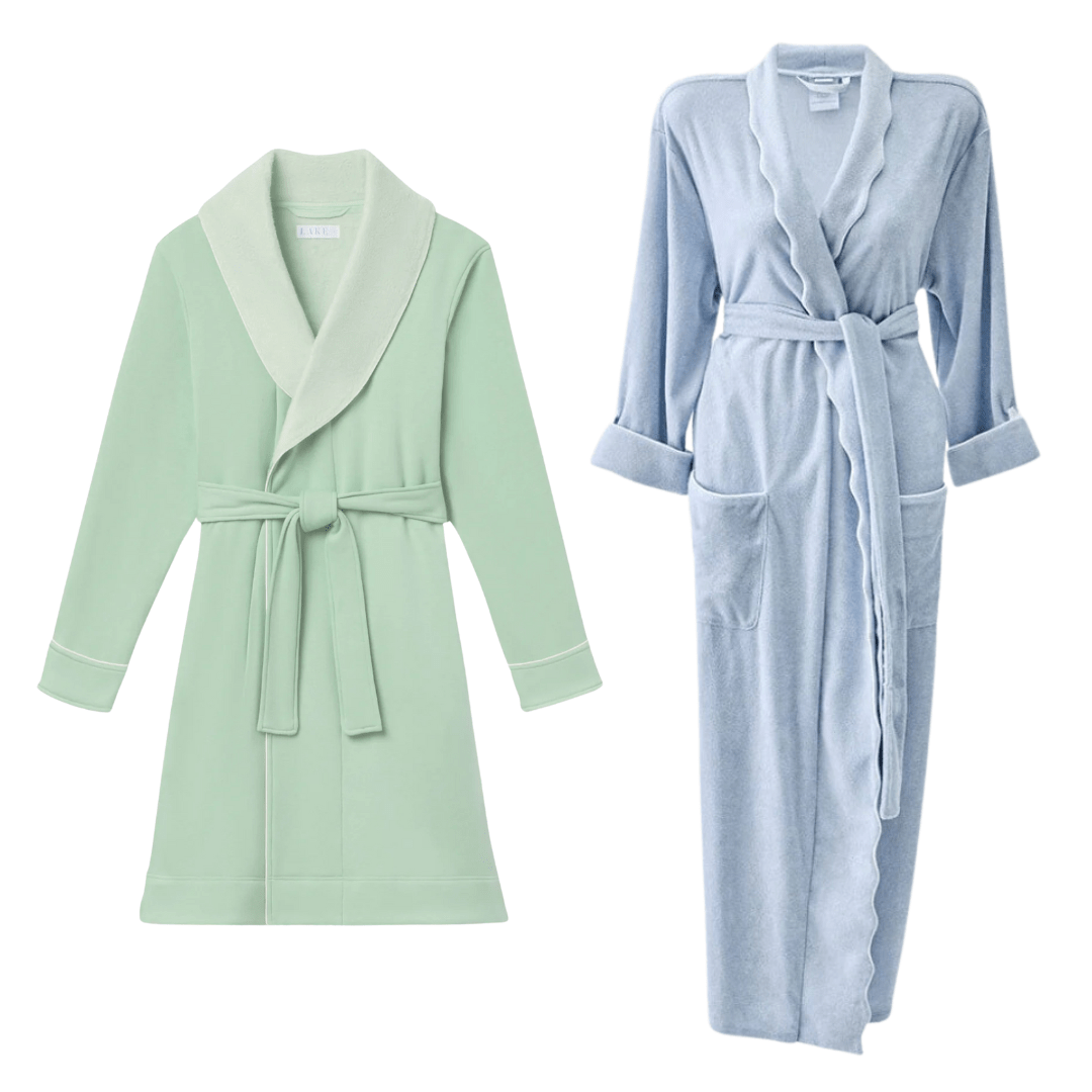 best robes for moms, robes for a new mom, new mom robes, what to wear as a new mom